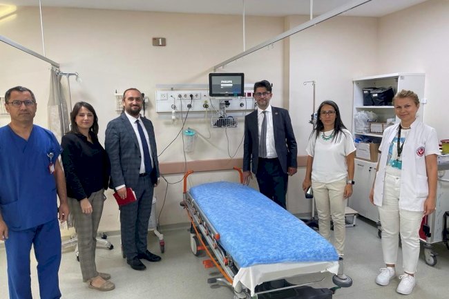 İşbirliği kapsamında ÇOMÜ Hastanesine destek sağlandı
