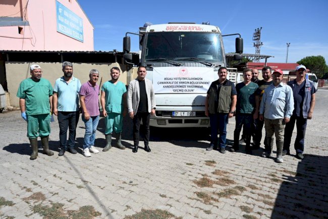 Bigalı yetiştiricilerden örnek davranış