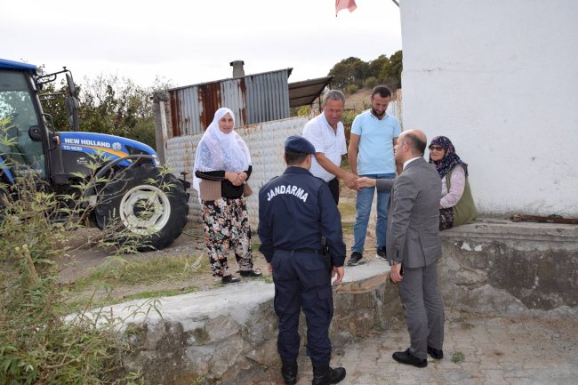 Kaymakam Nebioğlu’ndan anlamlı ziyaret
