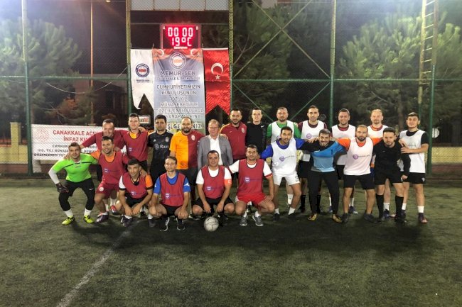 Halı Saha Turnuvası’na yoğun ilgi