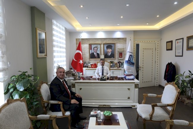 Başkan Oruçoğlu’ndan Vali Aktaş’a ziyaret
