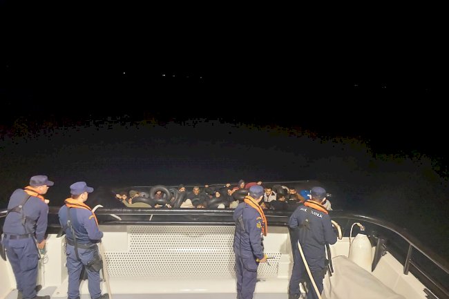 35 kaçak göçmen yakalandı