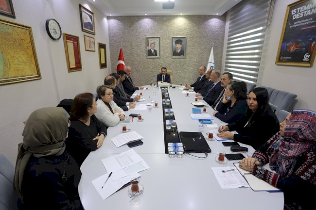 Yurt hizmetleri görüşüldü