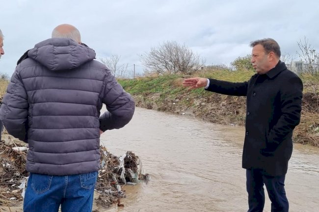 Kepez Çayı’nda incelemelerde bulundu