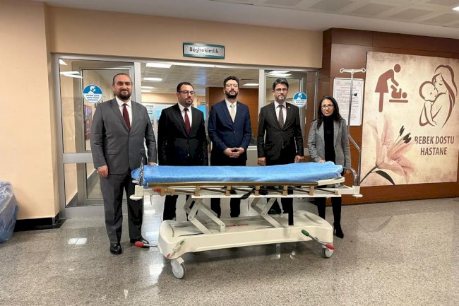 Devlet Hastanesi’ne destek