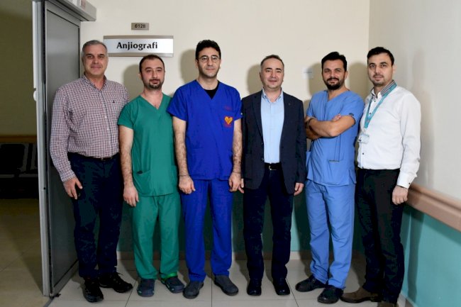 ÇOMÜ Hastanesi’nde 6 atrial fibrilasyonu olan hasta başarı ile tedavi edildi