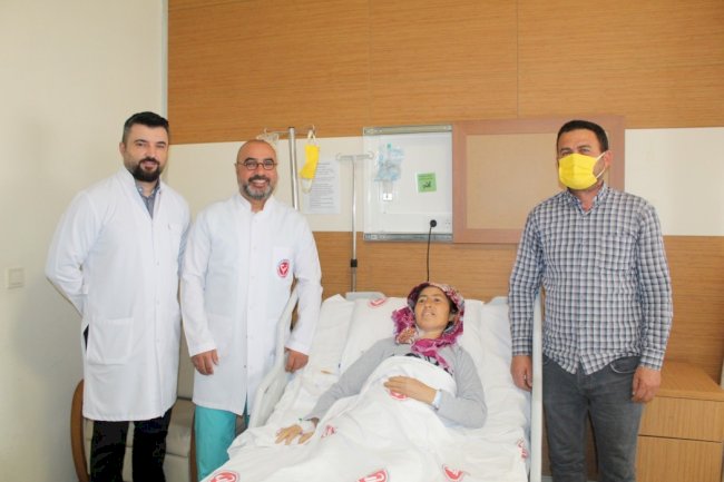 11 yılın ardından ÇOMÜ Hastanesi’nde sağlığına kavuştu