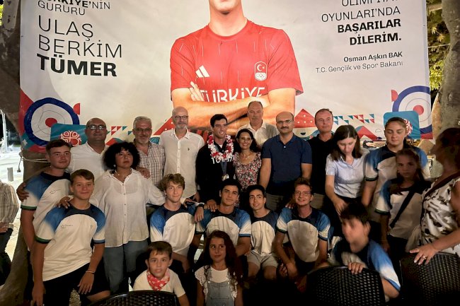 Ulaş Berkim Tümer memleketinde coşkuyla karşılandı