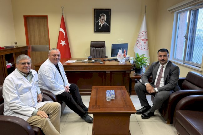 Kaymakam Karali’den Ezine Devlet Hastanesi’ne Ziyaret