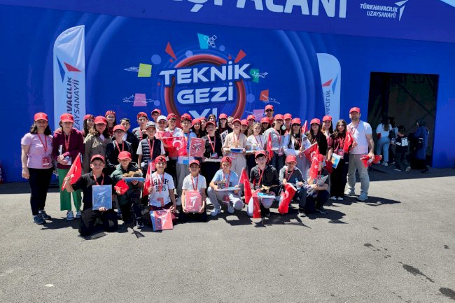 Ezineli öğrenciler Ankara gezisinde