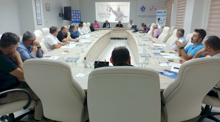 Biga TSO’da meclis toplandı (15.09.2022)