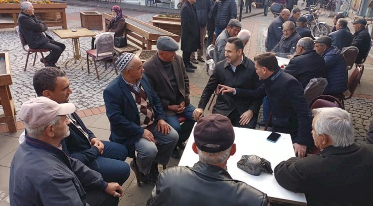 Lapseki’de AK Parti’ye yoğun sevgi seli…