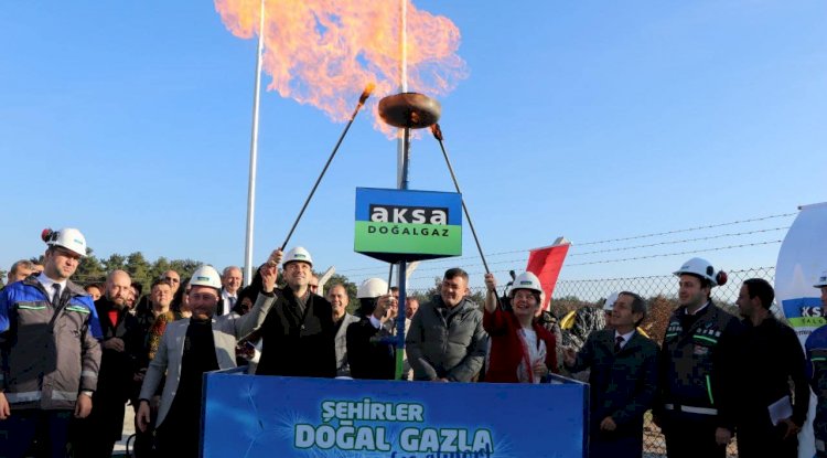 Ayvacık’ta doğal gaz sevinci