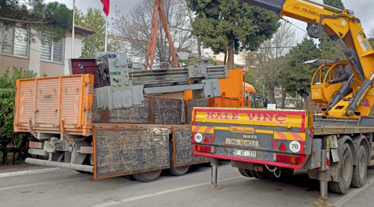 Biga Myo’ya Makine Desteği  Sağlandı 