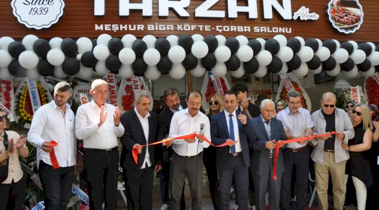 Biga’da Tarzan Adnan Köfte Çorba salonu açıldı