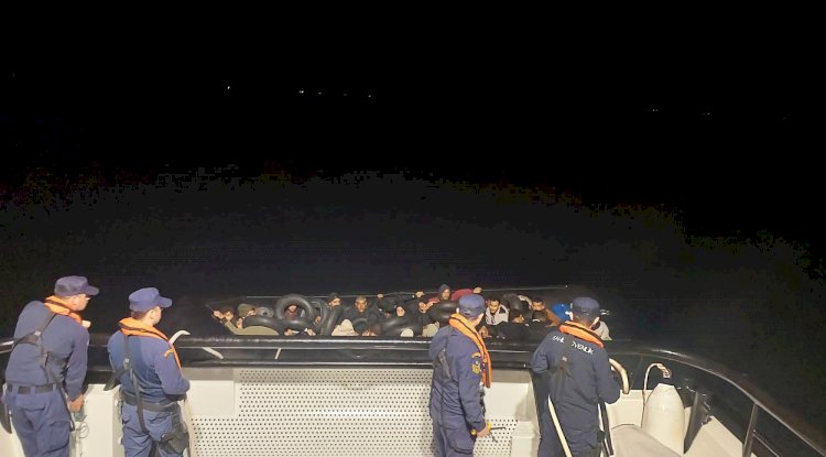 35 kaçak göçmen yakalandı