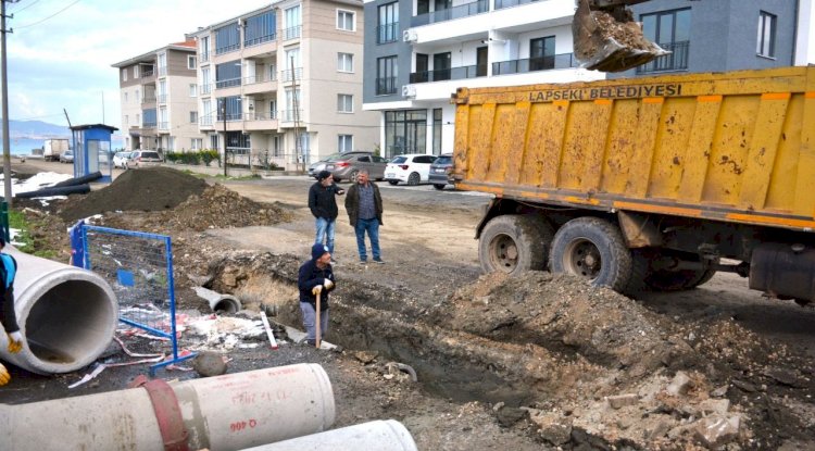 Lapseki’de hummalı çalışma