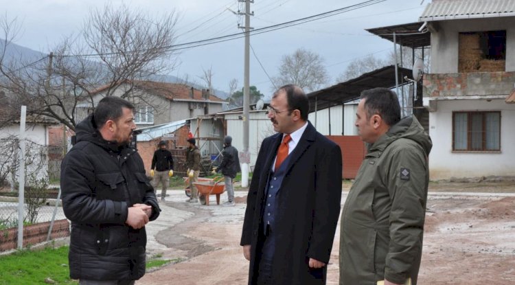 Kaymakam Erdinç Dolu’dan Abdiağa Köyüne ziyaret