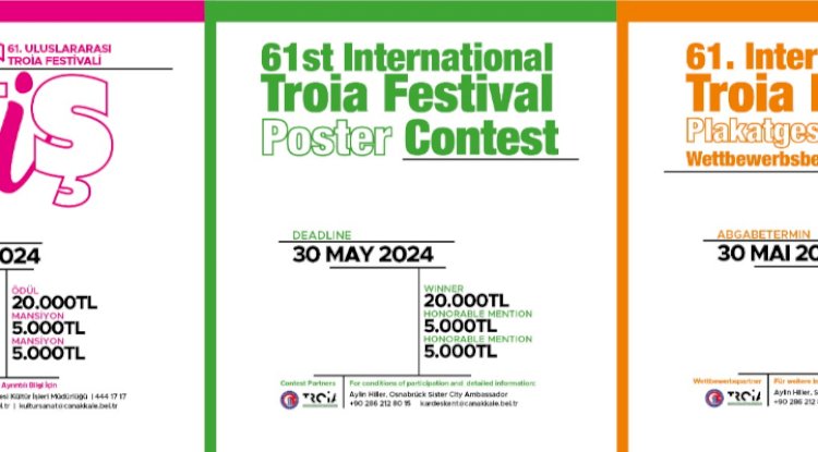 Troia Festivali için Afiş Yarışması düzenleniyor