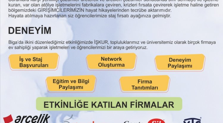 Kariyer etkinliği düzenlendi