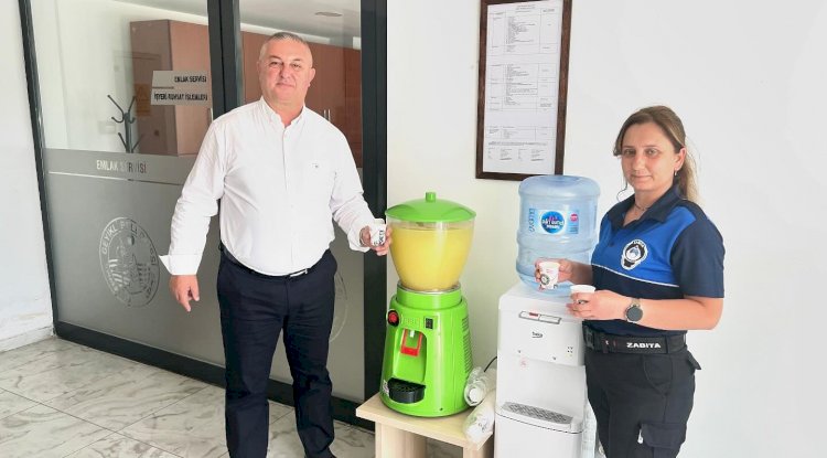 Geyikli Belediyesi’nden vatandaşlara ikram