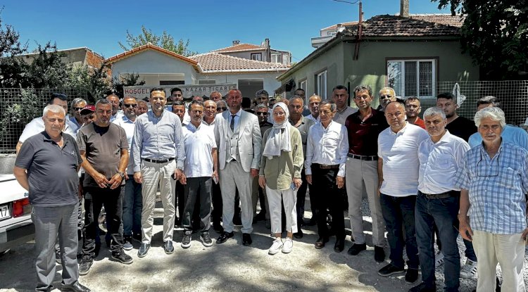 AK Parti heyeti köy hayırlarına katılıyor