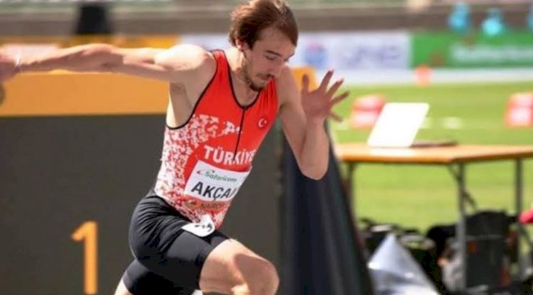 Milli sporcuya tebrik mesajı