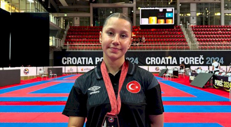 Bronz madalya kazandı