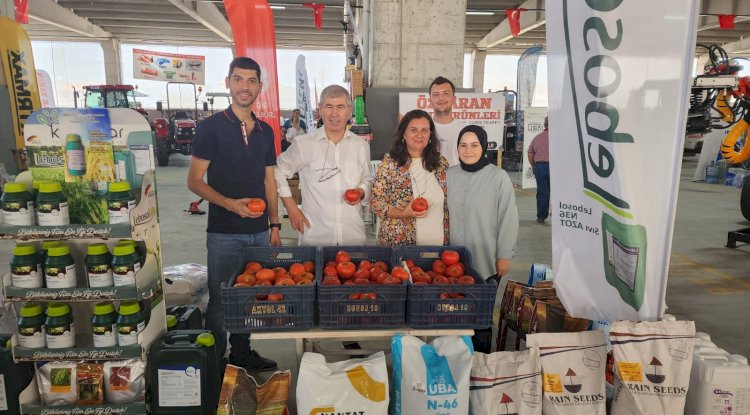 Türkarslan fuarda üreticiyle buluştu
