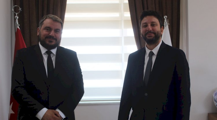 Baştürk’ten Başhekim Pek’e Tebrik Ziyaret