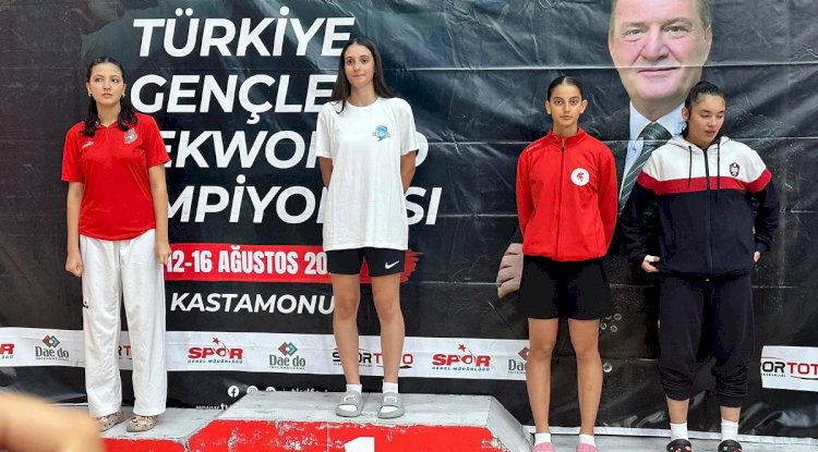 NİSANUR KARAMAN TÜRKİYE ÜÇÜNCÜSÜ OLDU  