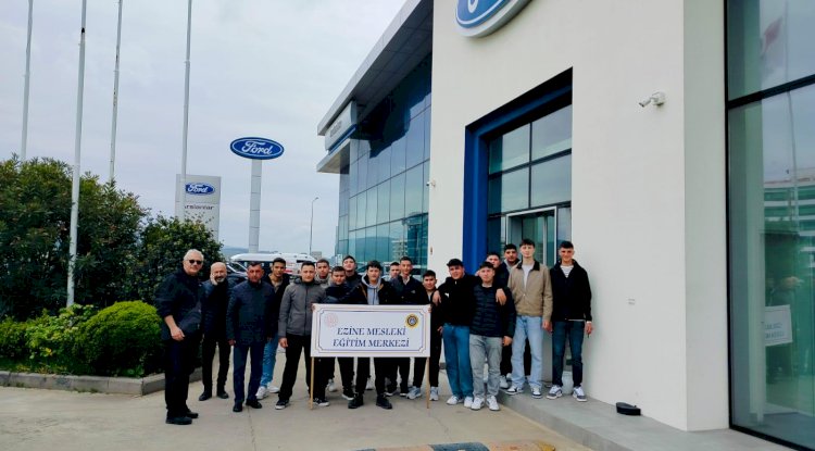 Ezine MEM Öğrencileri Otomotiv Sektörünü Yerinde İnceledi