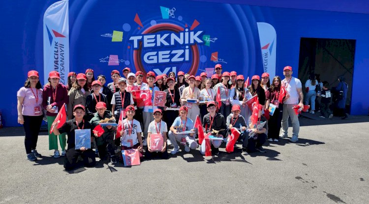 Ezineli öğrenciler Ankara gezisinde