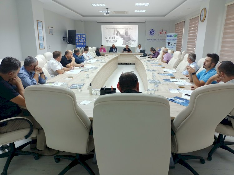 Biga TSO’da meclis toplandı (15.09.2022)