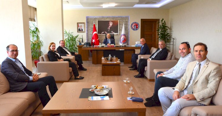 Biga TSO heyetinden Rektör Murat’a ziyaret (22.09.2022)