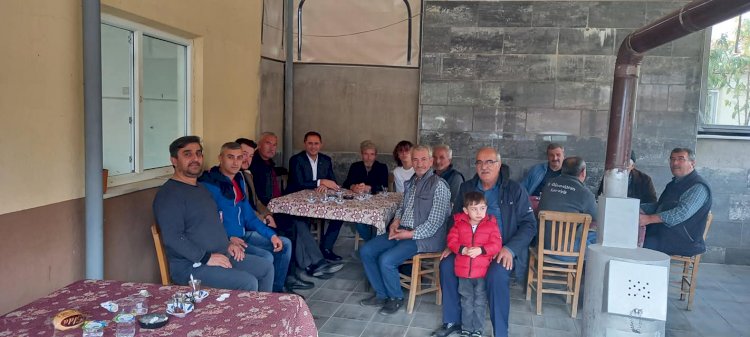 Başkan Turhan Yaveler Köyü’ndeydi