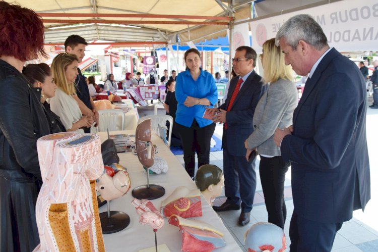 Çan’da Sağlık Fuarı İlgi Gördü