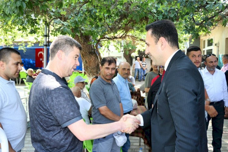 Başkan Makas Bayramda Vatandaşlarla Bir Araya Geldi