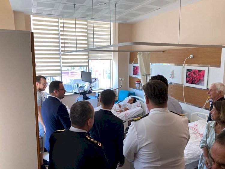 Vali Aktaş’tan Hastanedeki Vatandaşları Ziyaret Etti