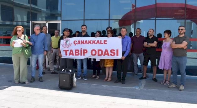 Çanakkale Tabip Odası şiddet olaylarına tepki gösterdi