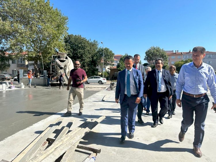 Aktaş çalışmaları yerinde inceledi