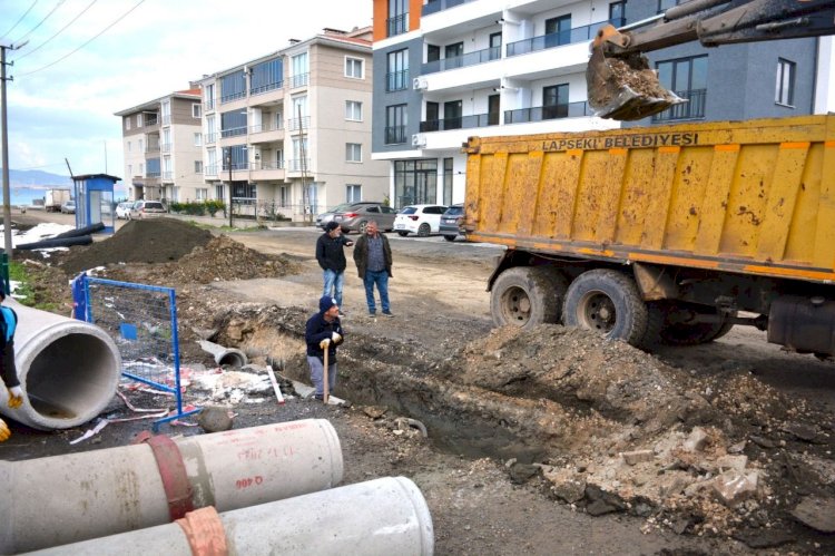 Lapseki’de hummalı çalışma