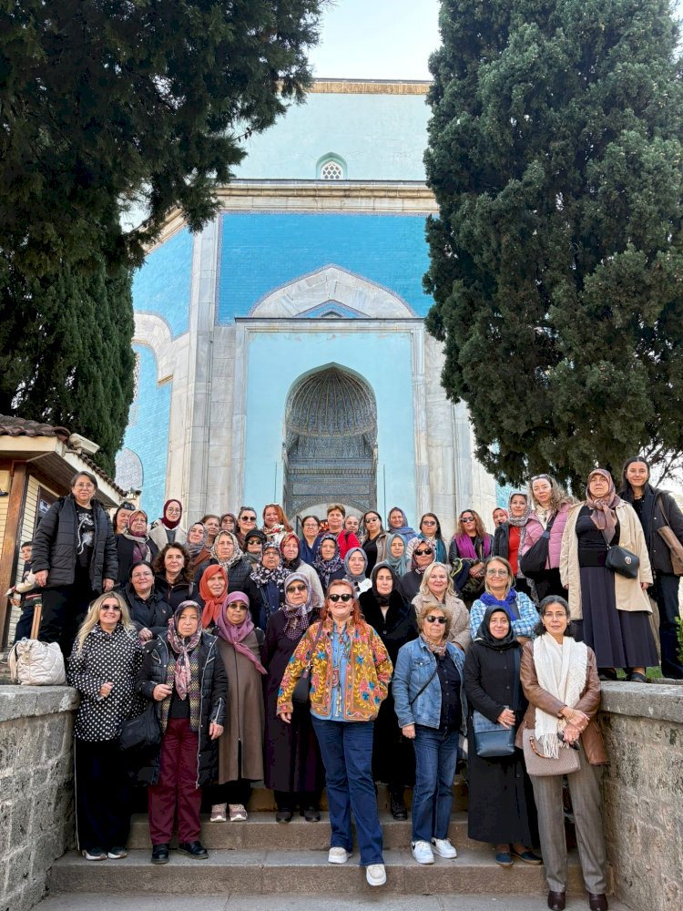 Bahçeli Köyü ve Geyikli Beldesi kursiyeleri Bursa'ya gitti