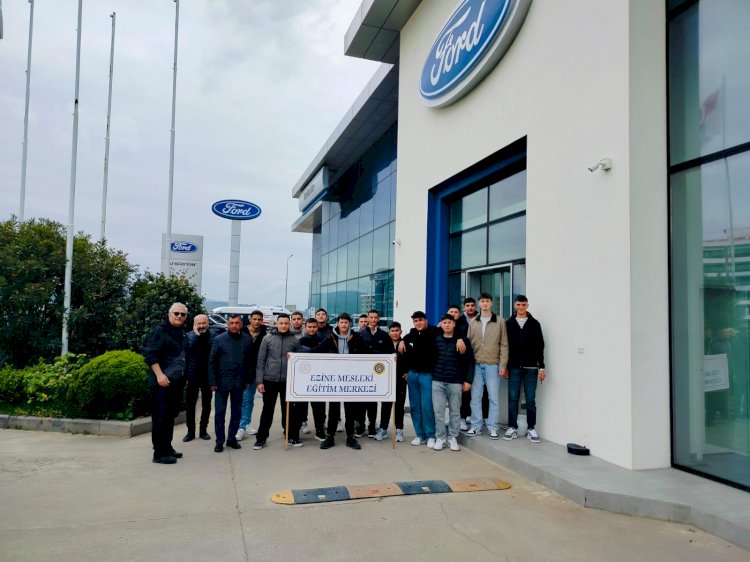 Ezine MEM Öğrencileri Otomotiv Sektörünü Yerinde İnceledi