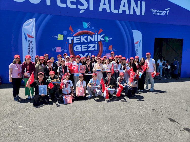 Ezineli öğrenciler Ankara gezisinde